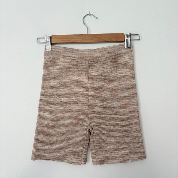 ISALIS rib knit bike shorts - Picture 1 of 5